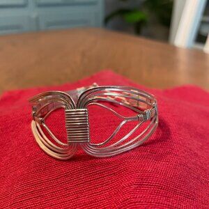 Sterling Silver Wire Bracelet